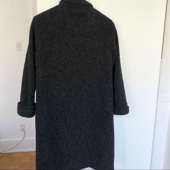 Vintage long bouclé coat - Picture 3 of 6